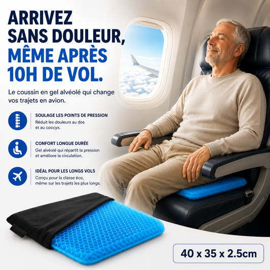 Coussin en Gel de Voyage - Ovvea