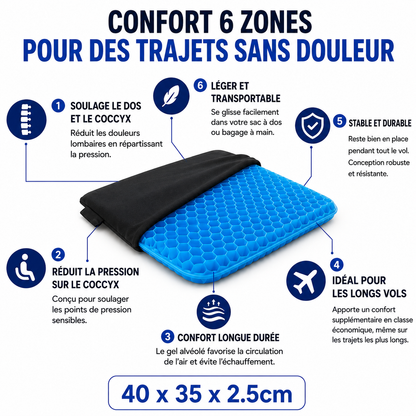 Coussin en Gel de Voyage - Ovvea